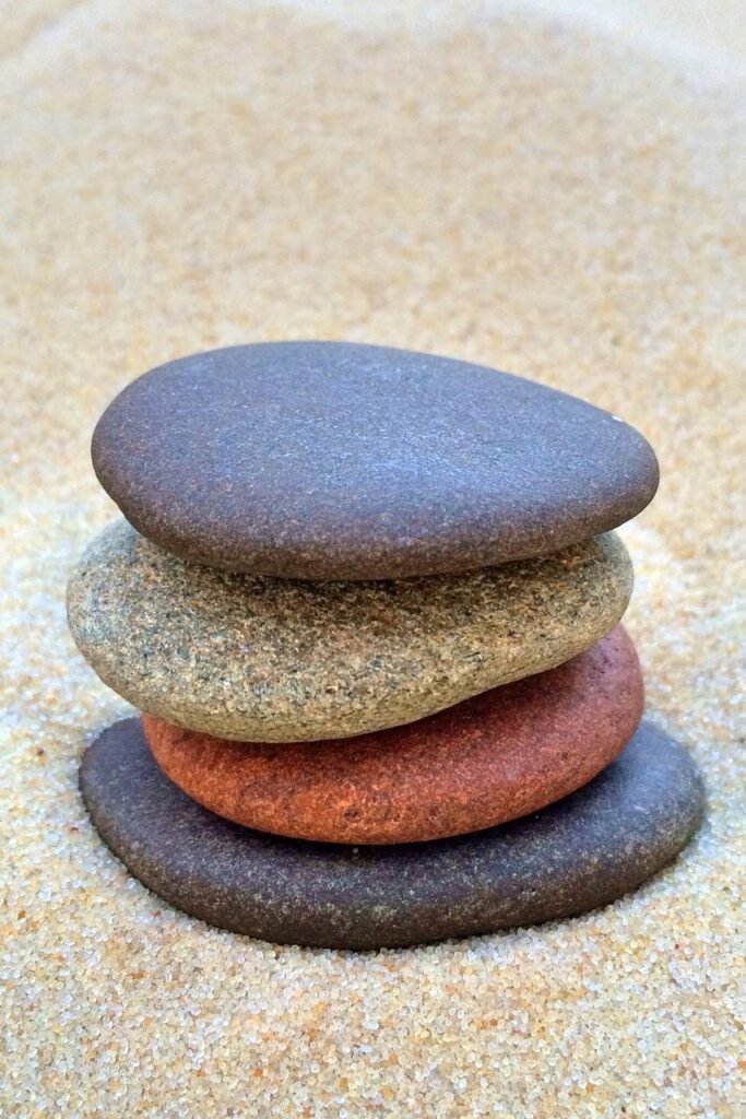 stacking stones, balance, relax, stone, stack, relaxation